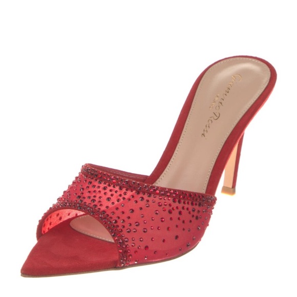 Gianvitto Rossi Mesh Mules